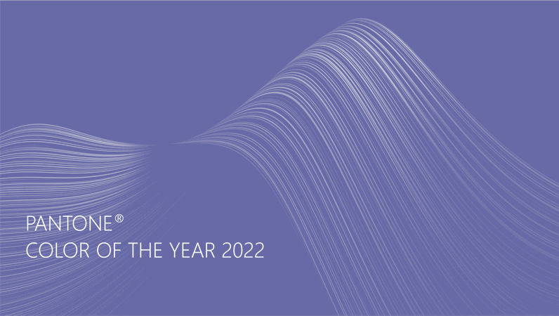 Χρώμα της χρονιάς 2022 Very Peri