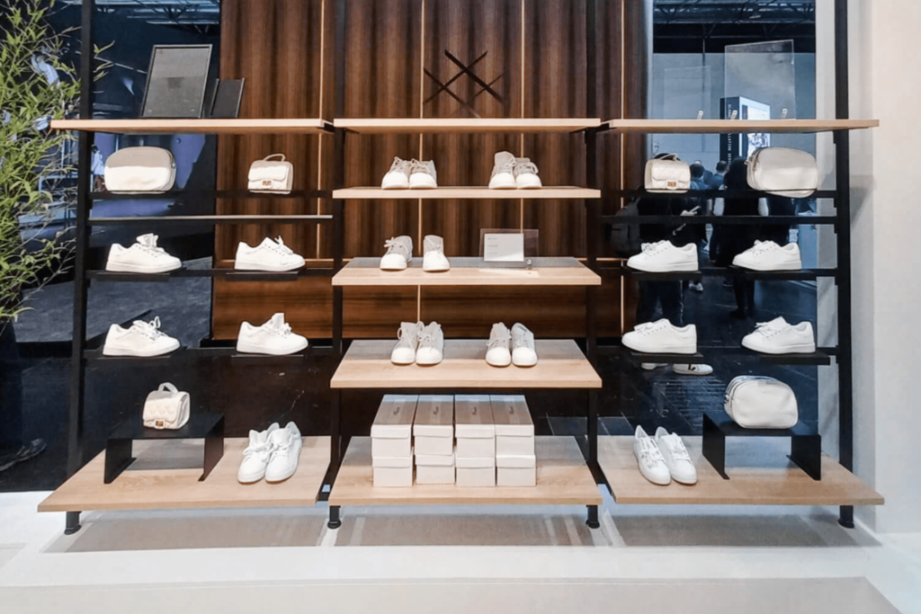 euroshop 2023 shoes shelves